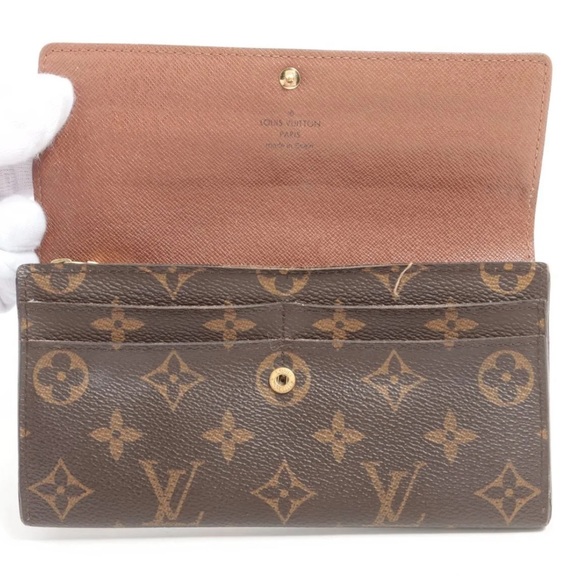 Louis Vuitton Monogram Portefeuille Sara Brown, Long Wallet M61734 - Picture 3 of 11
